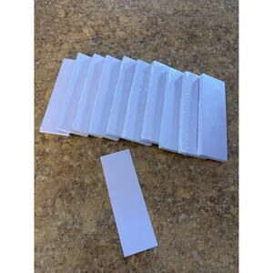 250 lavender bookmarks 2"x6" NEW